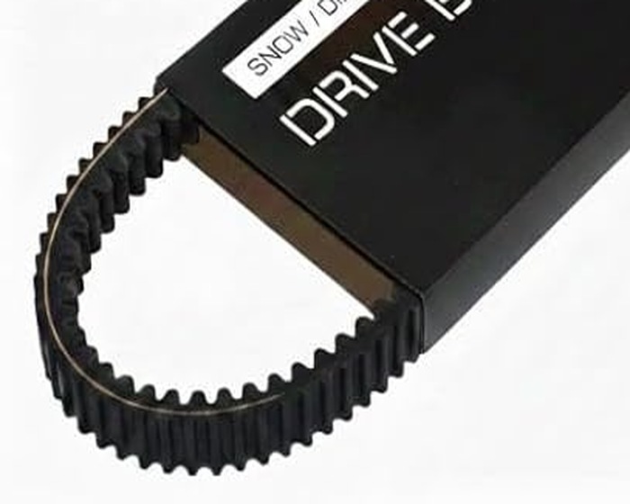 Close-up detail of the FLEX MERCH CVT drive belt